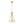 Single-Light Petal Shell Pendant Light | Antique Gold E27 Hanging Lamp - Yiilighting