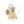 Single-Light Petal Shell Wall Sconce | Antique Gold E27 Bedside Light - Yiilighting