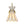 Single-Light Petal Shell Wall Sconce | Antique Gold E27 Bedside Light - Yiilighting