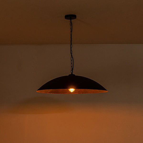 Single Light Retro Flying Saucer Pendant - Yiilighting