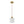 Soft 1-Light Vintage Cream Style Floral Milky Glass Pendant Light - Yiilighting