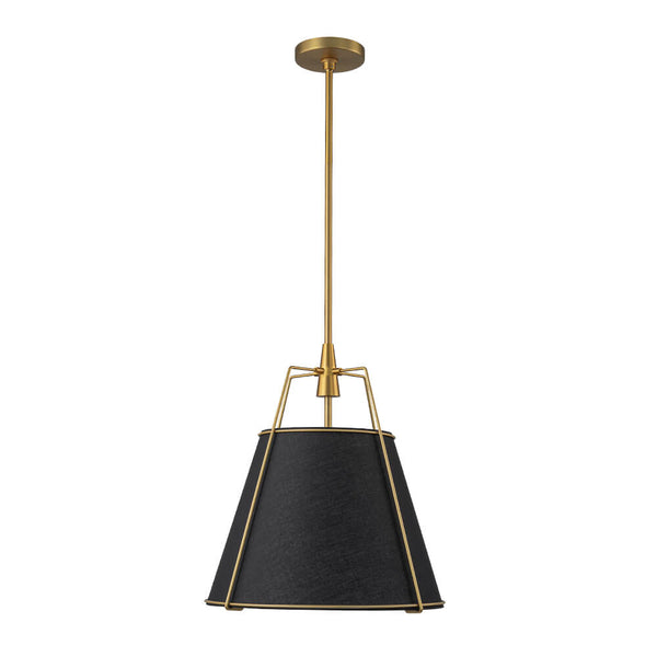 Timeless 4 - Light Lantern Conical Fabric Pendant Light - Yiilighting