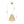 Two - Tone Nordic Cream Style Khaki Conical Single Pendant Light - Yiilighting