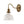 Vintage 1-Light Striped Glass Flower Gooseneck Wall Sconce - Yiilighting