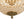 Vintage 3 - Light Brass Crystal Dome - Shaped Cage Flush Mount Ceiling Light - Yiilighting
