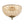 Vintage 3 - Light Brass Crystal Dome - Shaped Cage Flush Mount Ceiling Light - Yiilighting