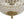 Vintage 3 - Light Brass Crystal Dome - Shaped Cage Flush Mount Ceiling Light - Yiilighting