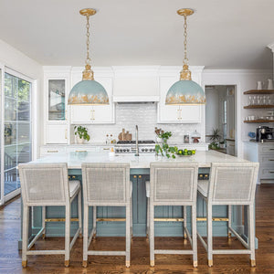 Vintage Distressed 1 - Light Dome Shape Metal Pendant Light - Yiilighting