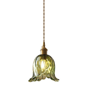 Vintage Glass Tulip Pendant Light - Yiilighting