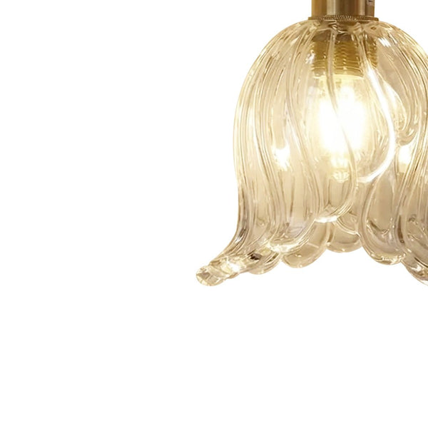 Vintage Glass Tulip Pendant Light - Yiilighting
