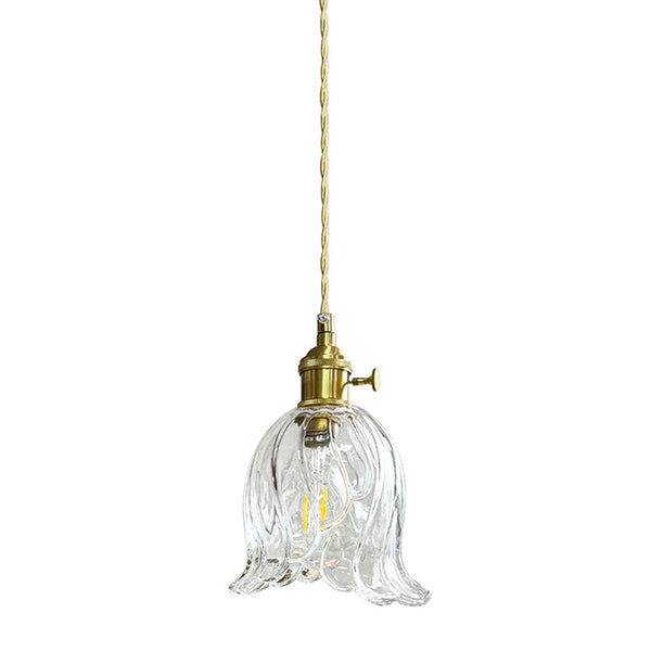 Vintage Glass Tulip Pendant Light - Yiilighting