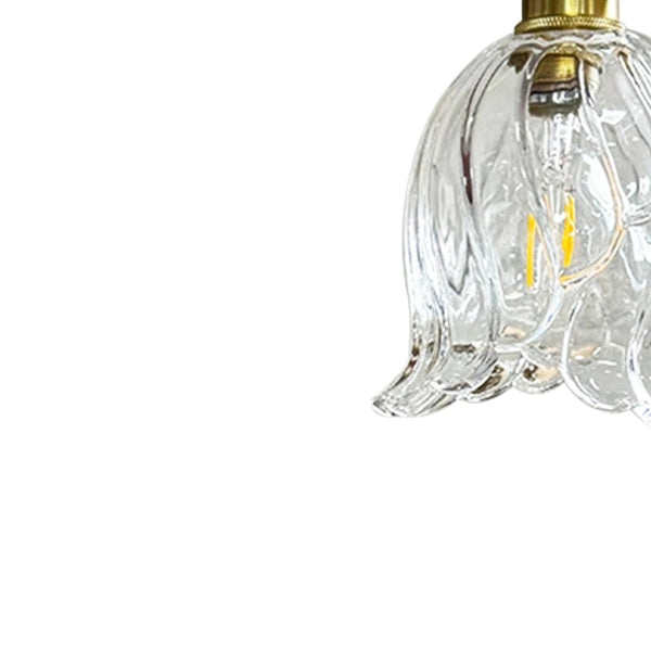 Vintage Glass Tulip Pendant Light - Yiilighting