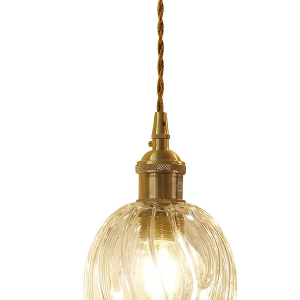 Vintage Glass Tulip Pendant Light - Yiilighting