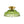 Vintage Green Striped Glass Double - Layer Floral Semi - Flush Mount Ceiling Light - Yiilighting