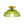 Vintage Green Striped Glass Double - Layer Floral Semi - Flush Mount Ceiling Light - Yiilighting