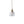 Vintage Retro 1-Light Vertical Ribbed Petal Bud Glass Pendant Light - Yiilighting