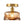 Vintage Retro Smoky Swirl Amber Glass Semi - Flush Ceiling Light - Yiilighting