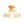 Vintage Wooden Ribbed Glass Dome - Shaped Semi - Flush Ceiling Light - Yiilighting